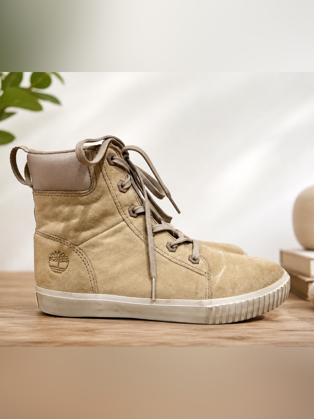 Timberland Skyla Bay 6-Inch Sneaker Boots Wheat Tan Suede